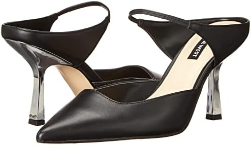 Nine West Women's MADYS Heeled Sandal, Black, 7.5 | Image 6