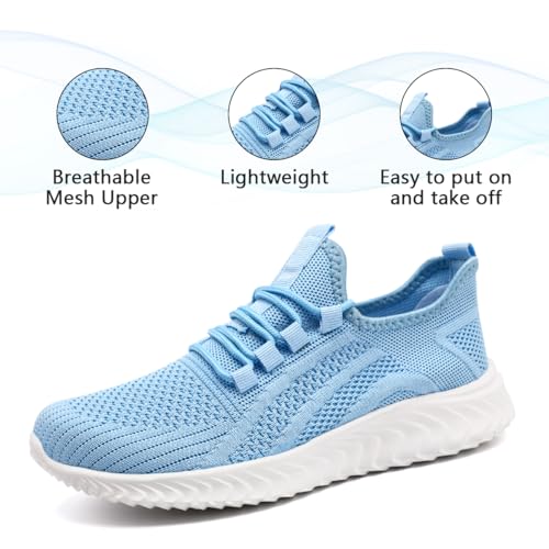 Womens Walking Shoes Running Tennis Sneakers Non-Slip Casual Sports Comfortable Lightweight Breathable Gym Workout2