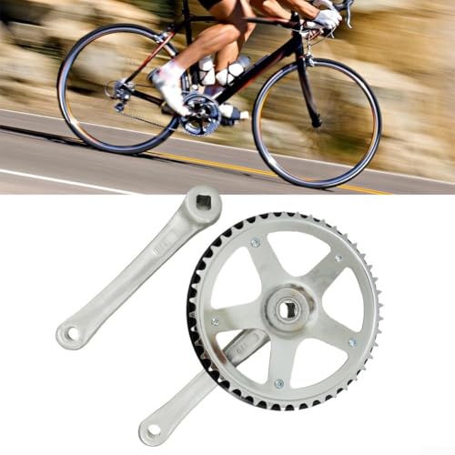 Plateau de vélo pliable 44T robuste avec pédalier 170mm de haute précision