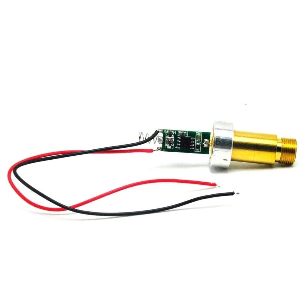 Módulo de Diodo Láser Verde 532nm - 200mW con Controlador y Disipador