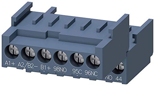 Siemens 3RA69 20-1C terminales de tornillo para circuito de control de arrancadores de marcha atrás