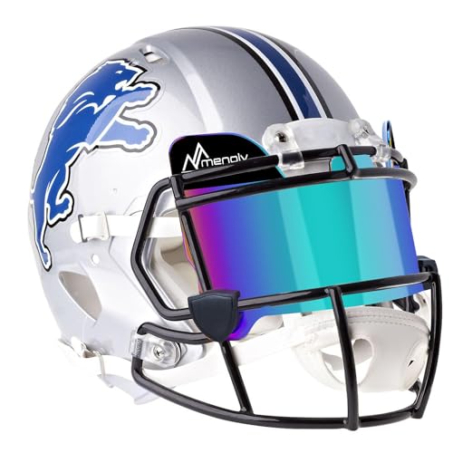 image for MENOLY Football Visor, Youth Football Helmet Visor, Scratch Resistant,