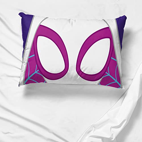 Marvel Spidey Friends Ghost Spider Gwen Kids Pillowcase for Girls, Multi - image 5