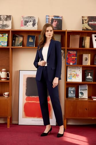Women's Suits for Work Professional, Dressy Pant Suits for Women 2 Piece Outfits, Business Suit Set for Work3