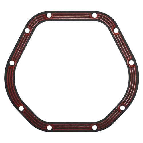 Eponcia Rear Differential Gasket Front Differential Gasket High Temperature Resistant Transmission Core Rubber Leak-Proof Coated Cover gaskets Compatible with J-eep Ford GMC Axle Dana 60 70 50
