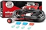 Nilight - NI-WA 02A LED Light Bar Wiring Harness Kit 12V On Off Switch Power Relay Blade Fuse for Off Road Lights LED Work Light,2 years Warranty