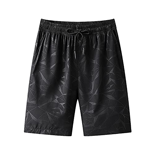 Compression Shorts Pour Hommes, Sport Séchage Rapide Avec Short De Course Séchage Rapide Pantalon Court Leggings De Sport Avec Poche Base Layer Stretch Pour Fitness,Kaki 6XL Cover