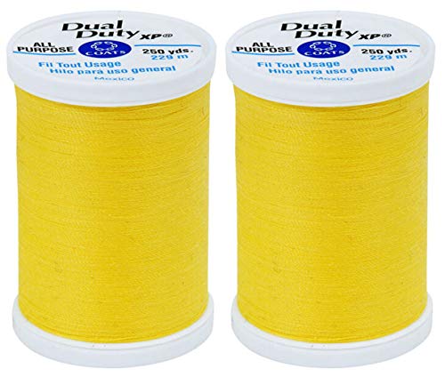 Hilo Coats 2-Pack Dual Duty XP 250 yd Sun Yellow miniatura 1