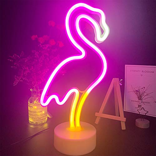 ENUOLI Luci al neon a forma di fenicottero al