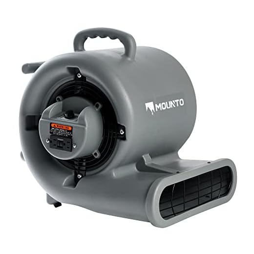 Mounto 1/3hp Carpet Dryer Blower