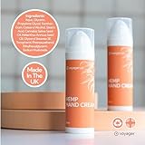 Voyager Hemp Hand Cream with Cold-Pressed Hemp Seed Oil, Vitamin E & Sunflower Oil, Fast Absorbing, Non-Greasy, Airless Pump – Moisturises, Repairs & Protects Dry Hands – 50ml - Image 7