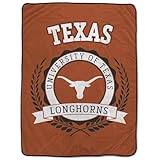 Proformance Home NCAA Texas Longhorns University Crest Ultra Soft Blanket