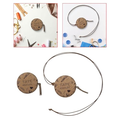 UGPLM 2x Mini Fita Métrica Corporal 60 Polegadas/1,5M para Medição Corporal de Roupas