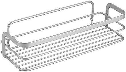 Wire World 40.48.04 Viva Rectangular Shelf with Safefix, Silver