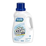 OxiClean White Revive Laundry Whitener Liquid - 40 Loads, 50 Fl Oz (Pack of 4)