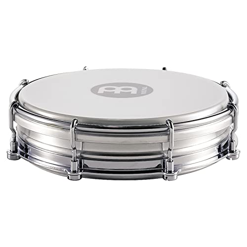 Meinl Percussion Tamborim with Floatune Tuning System-NOT Made in China-Aluminum Body and Synthetic Head, 2-Year Warranty (TBR06ALU)