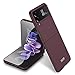 MEMELOKA Cover Pieghevole Per Xiaomi Mix Flip – Custodia Rigida PC Ultra Sottile Trasparente - 5