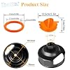 Oil Change Kit for Harley, Oil Filter Wrench,Crankcase Fill Tool,Primary Case Oil Funnel,Drip-Free Oil Filter Funnel Set, 20 O-Rings, for Harley Davidson Accessories
