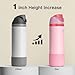 Lpaacat Silicone Boot for Owala 24 oz Water Bottle, Anti-Slip Protective Sleeve Bottom Cover for Owala Twist/FreeSip/Flip Stainless Steel Water Bottle (Peony)