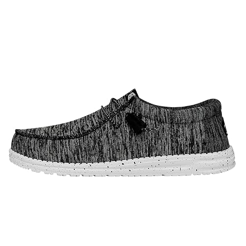Image of HEYDUDE Wally Sport Knit | Men's Loafers | Men's Slip On Shoes | Comfortable & Light Weight
