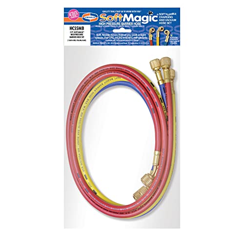 Uniweld Hc5Smb Hose Set 5' Soft Magic Barrier Rd, Yl, Bl, Red #TOP1