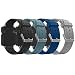Allrun Newest Replacement Silicone Bands for Garmin Vivoactive (No tracker, Replacement Bands Only) (Style B)
