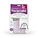 Packmate Sac de rangement sous vide de grande capacité – Stockez les couettes, couettes, oreillers, couvertures, coussins, vêtements, vêtements de bébé, literie et plus (4 grands 85 x 50 x 25 cm)