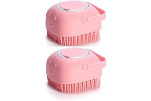 Chyix 2 in 1 Dog Bath Brush