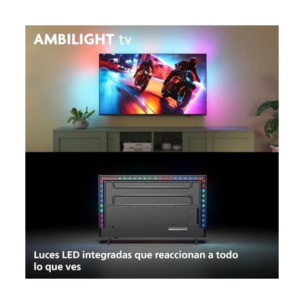 Philips Ambilight 75MLED920 'The Xtra' Mini LED 4K Smart TV - Pantalla de 75 Pulgadas con Motor P5 Picture Engine Ultra HD, Titan OS, Dolby Vision y Sonido Dolby Atmos - Image 3