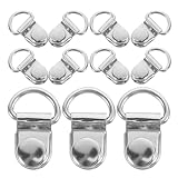 SEWACC 30 Juegos Accesorios de Botones de Acero Inoxidable y Aleación de Zinc para Zapatos y Bolsos, Duraderos, Fáciles de Desmontar y Reutilizables, Estilo Sencillo y Moderno