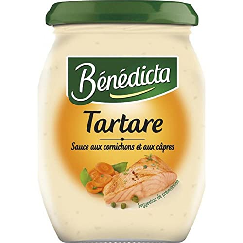 Benedicta Tartar Salsa de Pepinillos y Alcaparras 260 g (lote de 6)