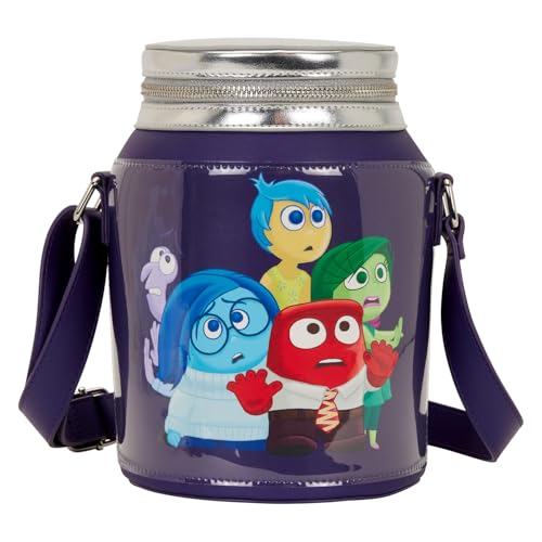 Loungefly Inside Out 2 Bottled Up Emotions Figural Crossbody Bag