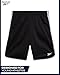 Reebok Boys Basketball Shorts - Lightweight Boys Shorts with Pockets & Drawstring - Close Hole Mesh Athletic Shorts for Kids, Size 10-12, Black White Panel