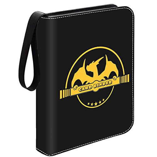 9-Pocket Trading Card Binder, Fits 720 Cards with 40 Sleeves Included, Card Collector Album Holder Fit for TCG, Yugioh, Baseball Football Cards 9-Pocket Trading Card Binder, Fits 720 Cards with 40 Sleeves Included, Card Collector Album Holder Fit for TCG, Yugioh, Baseball Football Cards