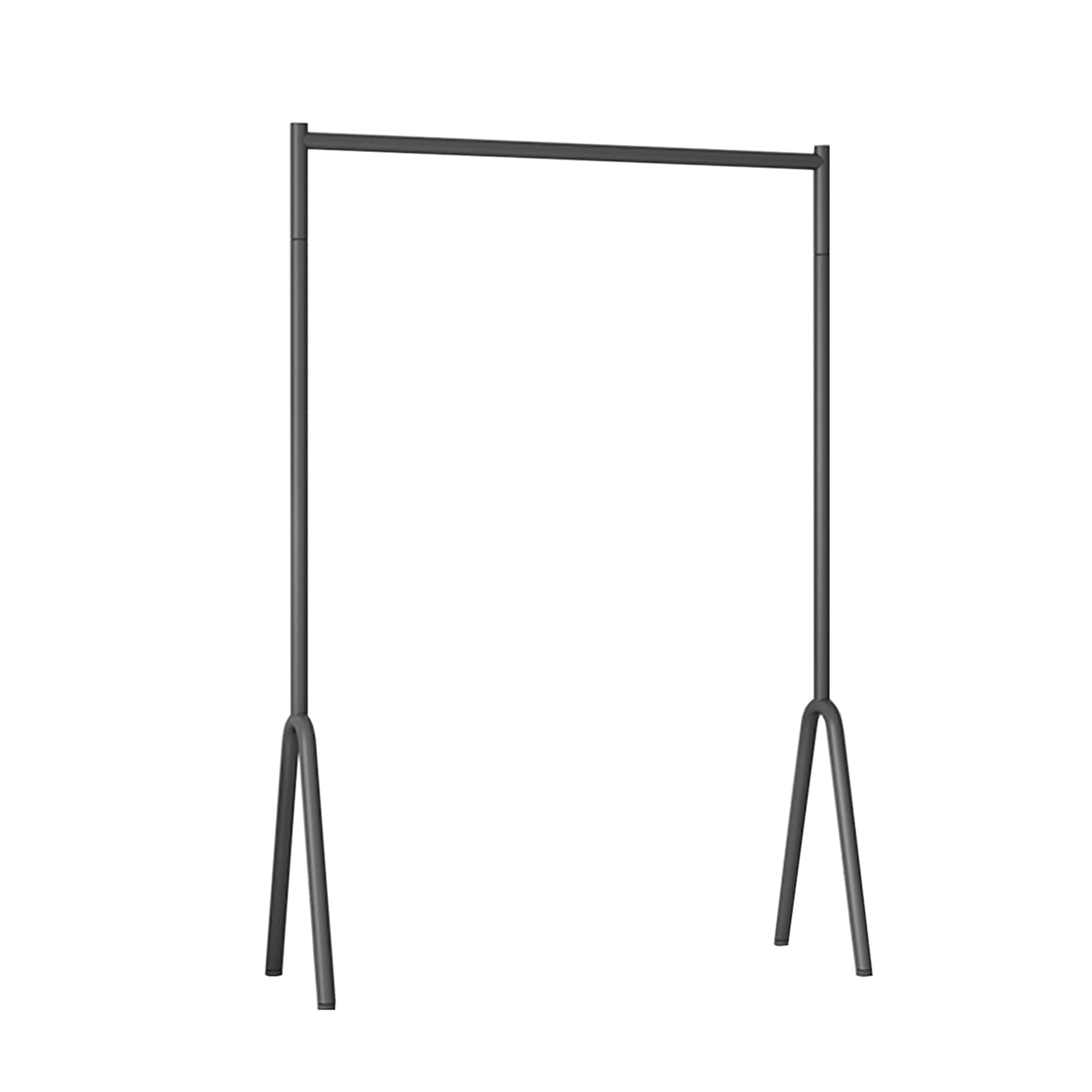 Kleiderständer Kleiderständer aus Metall, bodenstehend, Einzelstange, Kleiderständer mit großer Kapazität, Kleiderständer für Schlafzimmer, Boutique, Einzelhandel (Größe: 120 x 40 x 150 cm, Farbe: S