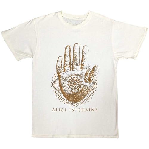 Alice In Chains Hand Band Logo T Shirt Size M