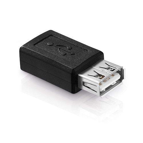Adattatore Micro USB B Femmina A USB A Femmina - USB 2.0, 480 Mbps, Nero, Per Dati E Ricarica - Foto 13