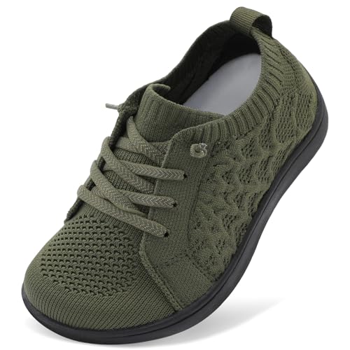 Image of JOINFREE Toddler Shoes Girls Boys Wide Barefoot Shoes Minimalist Walking Sneakers Zero Drop Slip on Tennis Shoe Breathable Naturally Flexible