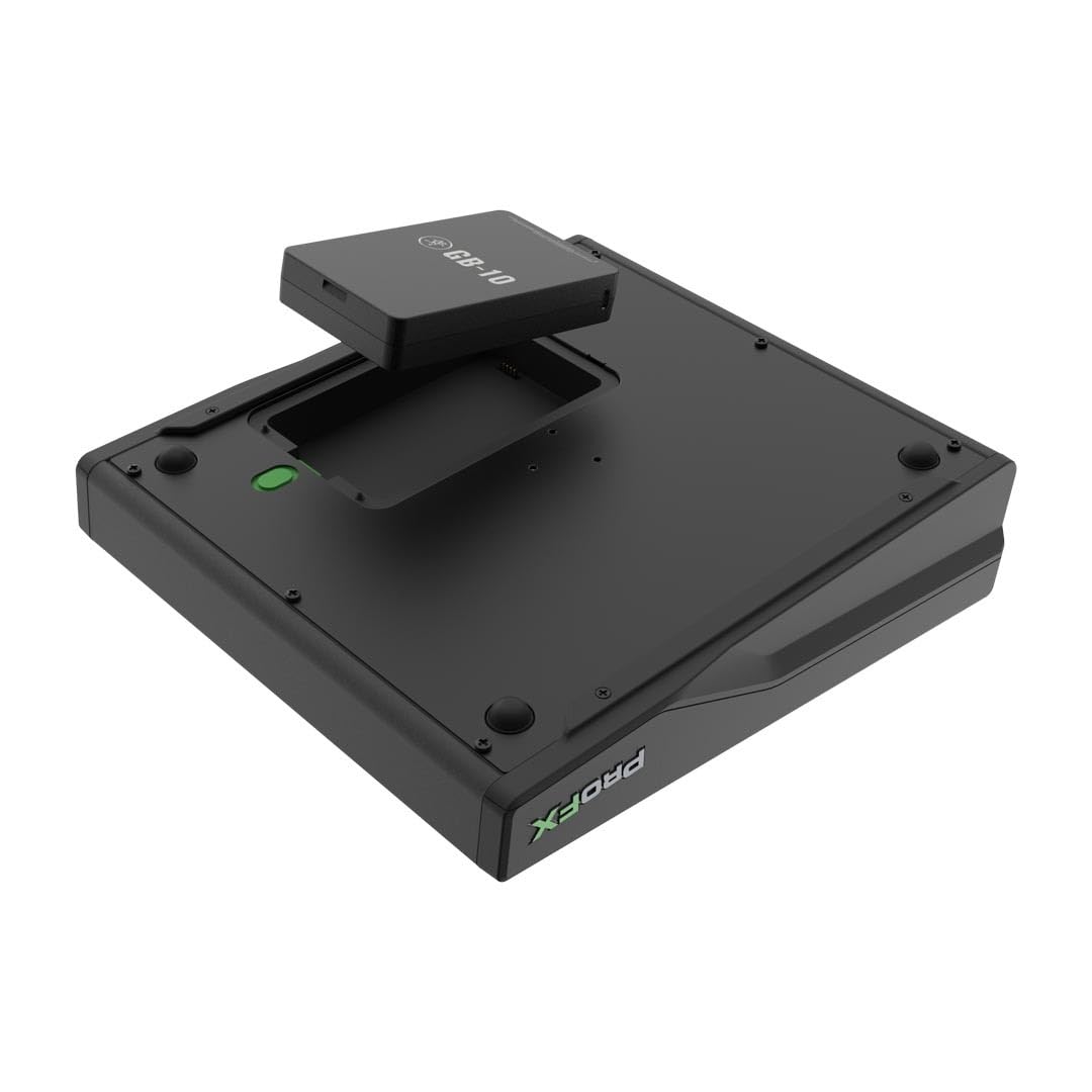Mackie ProFX10 GO akkubetriebenes Audiomischpult mit Bluetooth, USB-C-Aufnahmemodi, GigFX+ Effekten, Onyx-Mikrofonvorverstärkern, EQ, Kompression, bis zu 8 Stunden Akkulaufzeit
