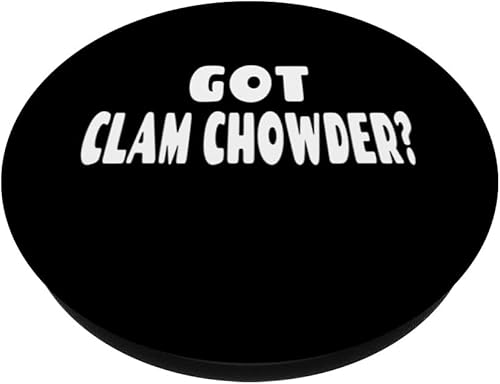 Miniatura 2 de Got Clam Chowder - Soup Lover PopSockets Swappable PopGrip