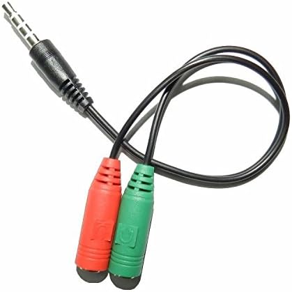 Zhanyun 3.5mm Female to 2 Male Extension Earphone Headphone Audio Splitter Cable Adapter