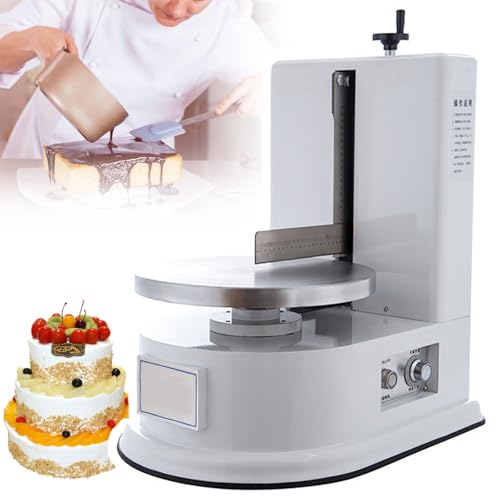 Esparcidor automático de crema para tartas de 4 a 12 pulgadas, ideal para tartas de cumpleaños con crema y mermelada, herramienta de decoración de pasteles sin esfuerzo