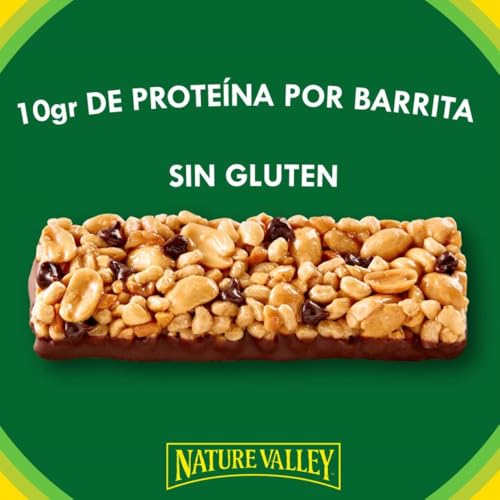 Nature Valley Protein Peanut & Chocolate Gluten Free Cereal Bars, 40 g (Pack of 26 ) - Image 4