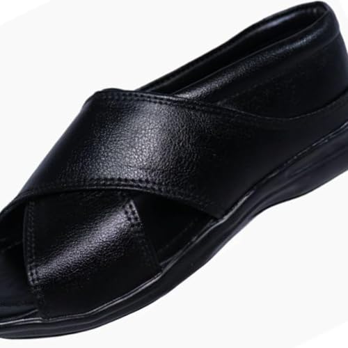 Image of Mens Fashion Sandals Casual Fisherman Sporty Summer Closed Comfortable Toe Sandals with Premium PU Padding And Synthetic Leather Sandal