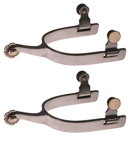 Stainless Steel Roping Spurs - Mens
