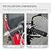 2PCS Motorcycle Handlebar Grips,7/8