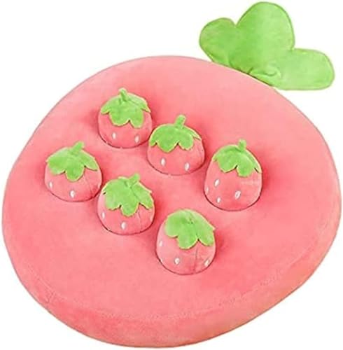 ノーズワーク イチゴ狩り ペット おもちゃ にんじん キノコ ノーズワーク おやつ隠し 訓練毛布 ペット 犬 分離不安 ストレス解消 集中力向上/嗅覚訓練 おもちゃ 運動不足 食いすぎる対策 噛む 知育 餌隠し丈夫 (A)