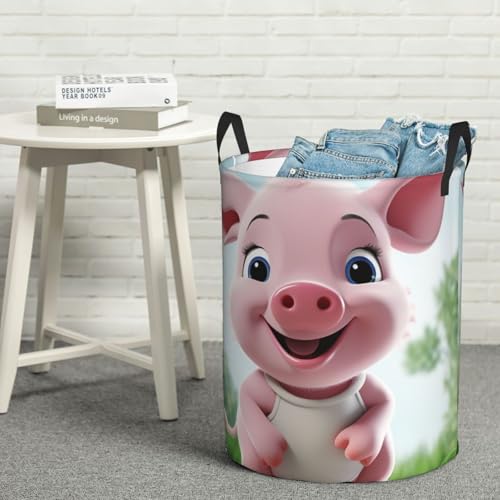 Grand panier de rangement pour couvertures et jouets en textile souple