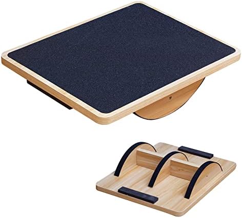 Balance Board,Rocker Board Physical Therapy,Balance Boards for Adults,Wobble Board,Standing Desk Balance Board Physical Therapy