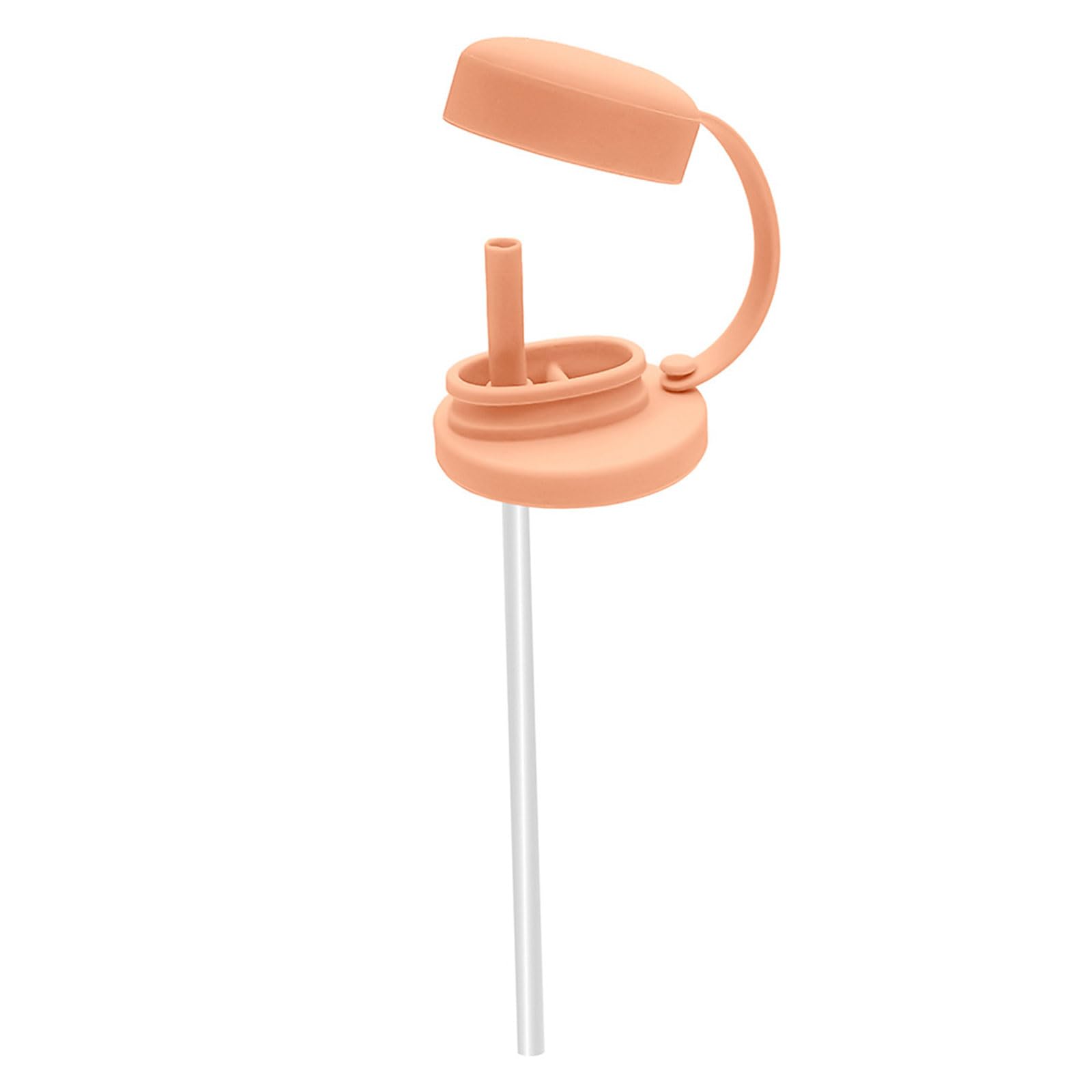Dishwasher Safe Silicone Can Lid Spill Resistant Secures Closures Cover with Straw for Beverage Container Spill Proof Can Lid for Drink
